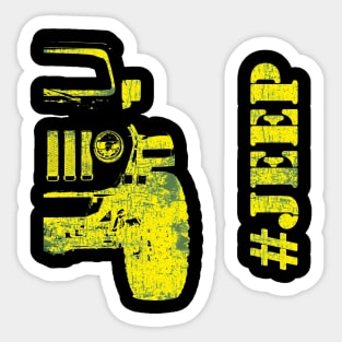 Jeep wrangler classic Sticker